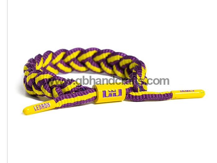 1848 - shoelace braided bracelet