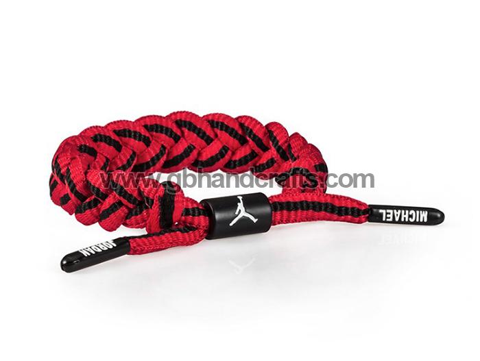 1849 - shoelace braided bracelet